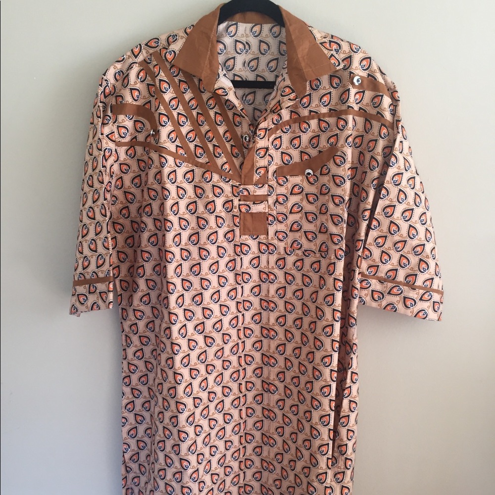 Handmade Plus Size Collared Dress